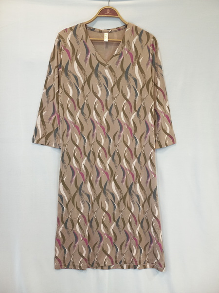 پیراهن آستین سه ربع زنانه Evli کد 654