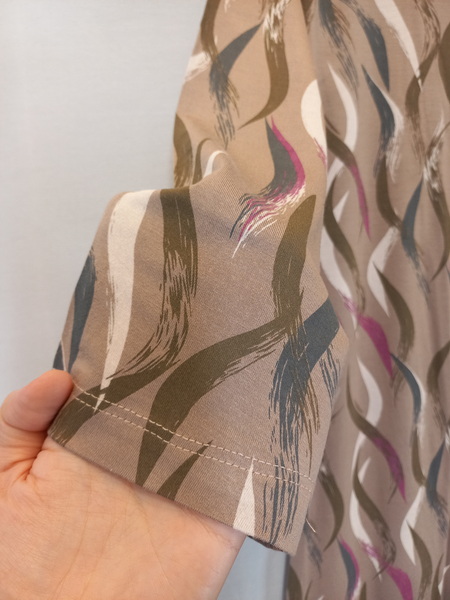 پیراهن آستین سه ربع زنانه Evli کد 654