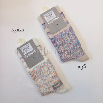 جوراب ساقدار زنانه طرحدار