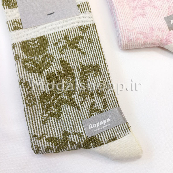 جوراب ساقدار زنانه طرحدار