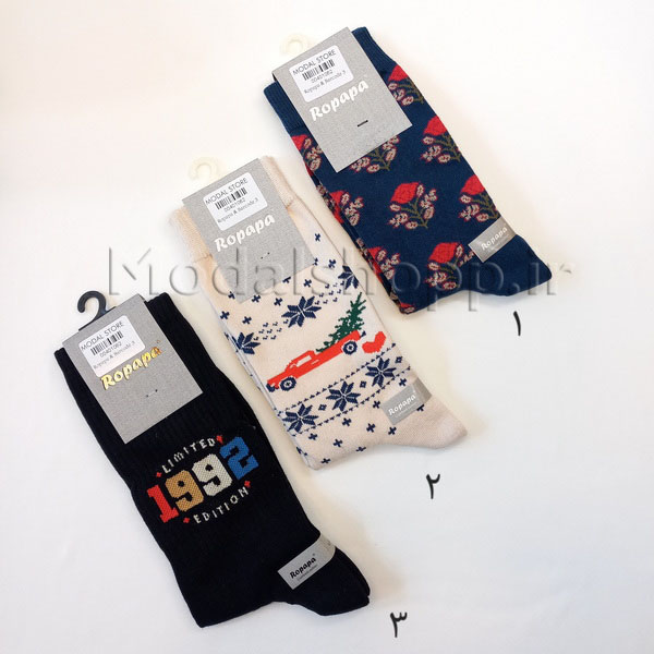 جوراب ساقدار زنانه طرحدار