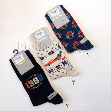 جوراب ساقدار زنانه طرحدار