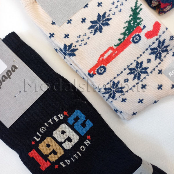 جوراب ساقدار زنانه طرحدار