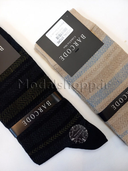 جوراب ساقدار مردانه طرحدار