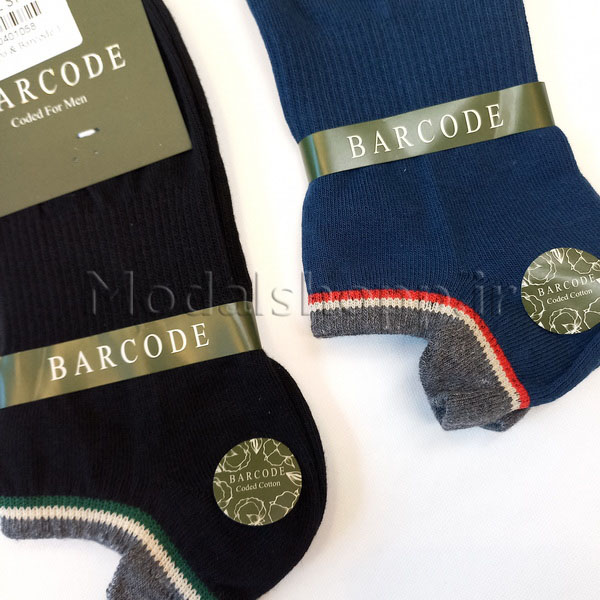 جوراب مچی مردانه لبه خط دار