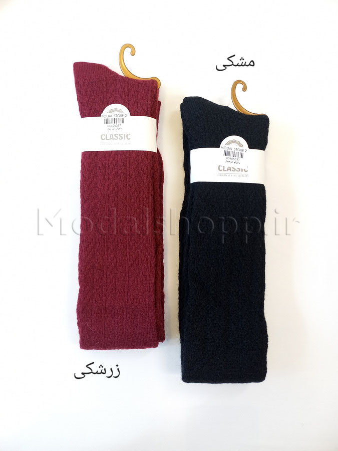 جوراب بالا زانو  ضخیم زنانه