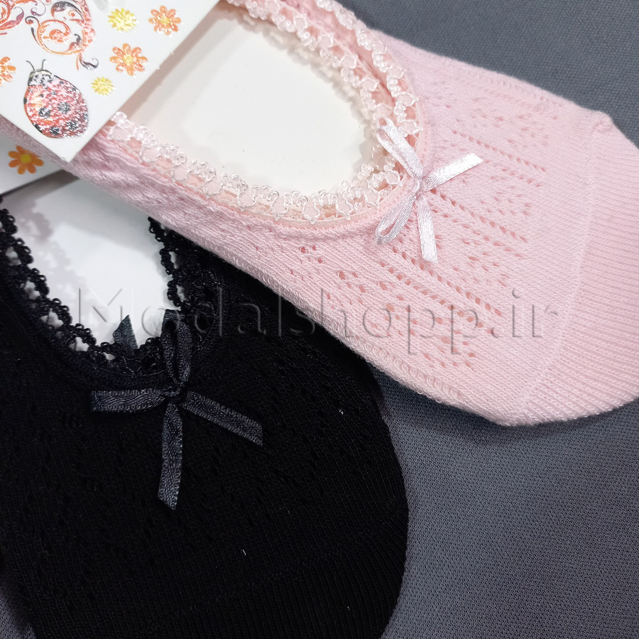 جوراب کالج قلاب بافی ترک زنانه