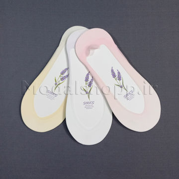 جوراب کالج زنانه آبرنگی (رویه کوتاه)