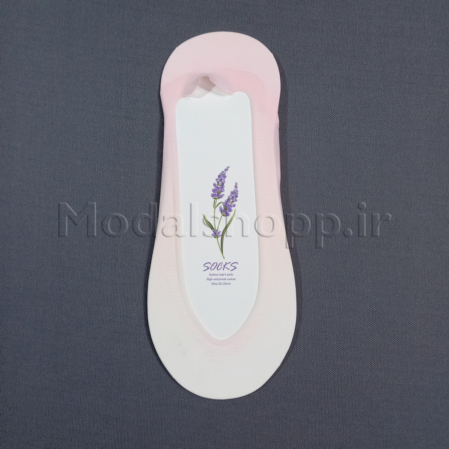 جوراب کالج زنانه آبرنگی (رویه کوتاه)