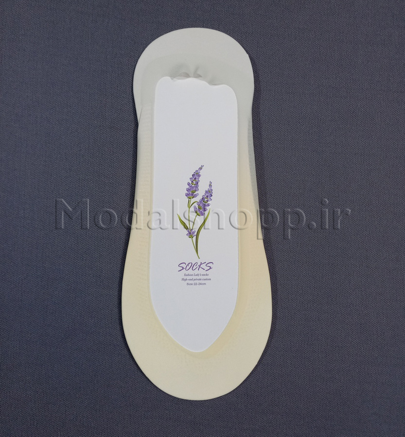 جوراب کالج زنانه آبرنگی (رویه کوتاه)