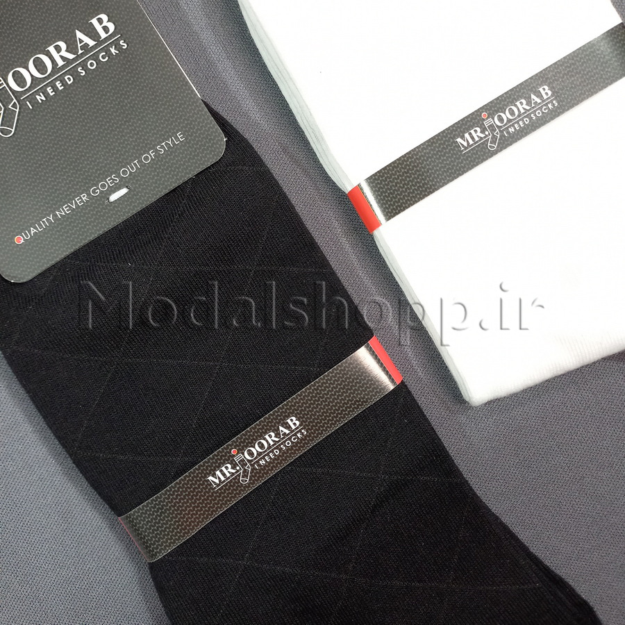جوراب ساقدار طرحدار مردانه مسترجوراب | Mr. Joorab