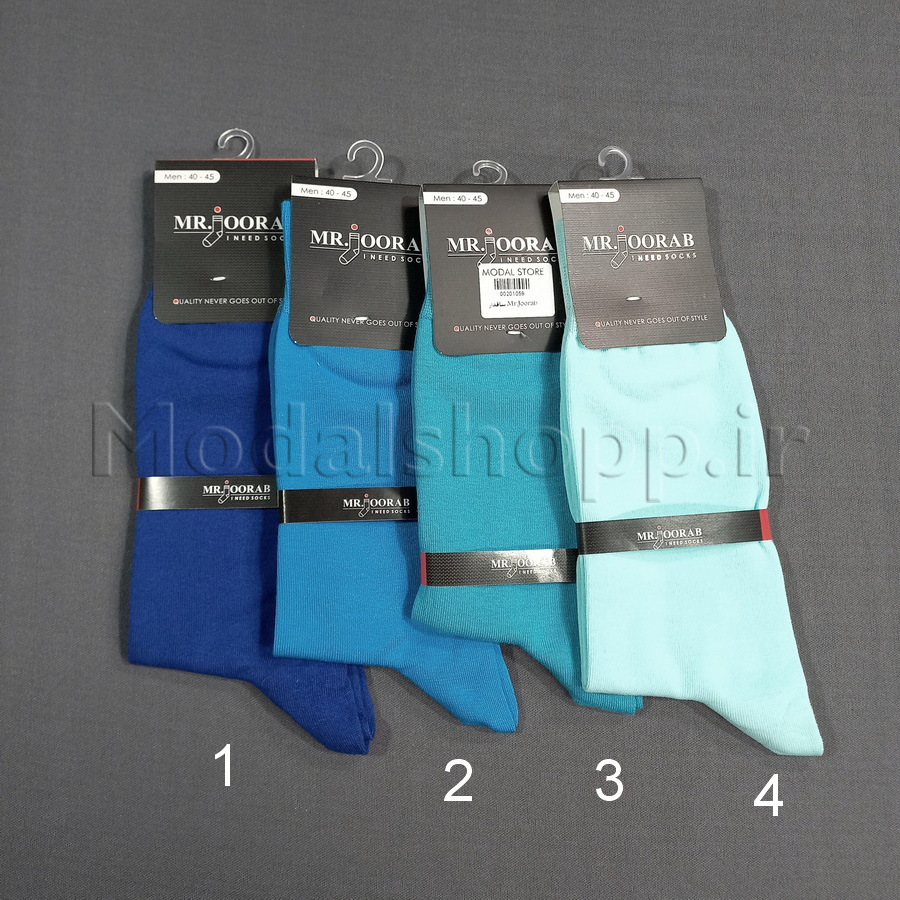 جوراب ساقدار رنگی مردانه مسترجوراب | Mr. Joorab
