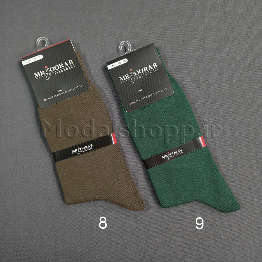 جوراب ساقدار رنگی مردانه مسترجوراب | Mr. Joorab