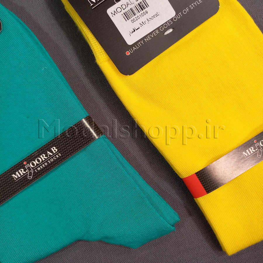 جوراب ساقدار رنگی مردانه مسترجوراب | Mr. Joorab