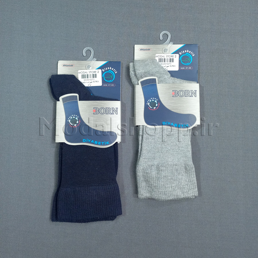 جوراب دیابتیک زنانه و مردانه ترک برند بُرن | BORN