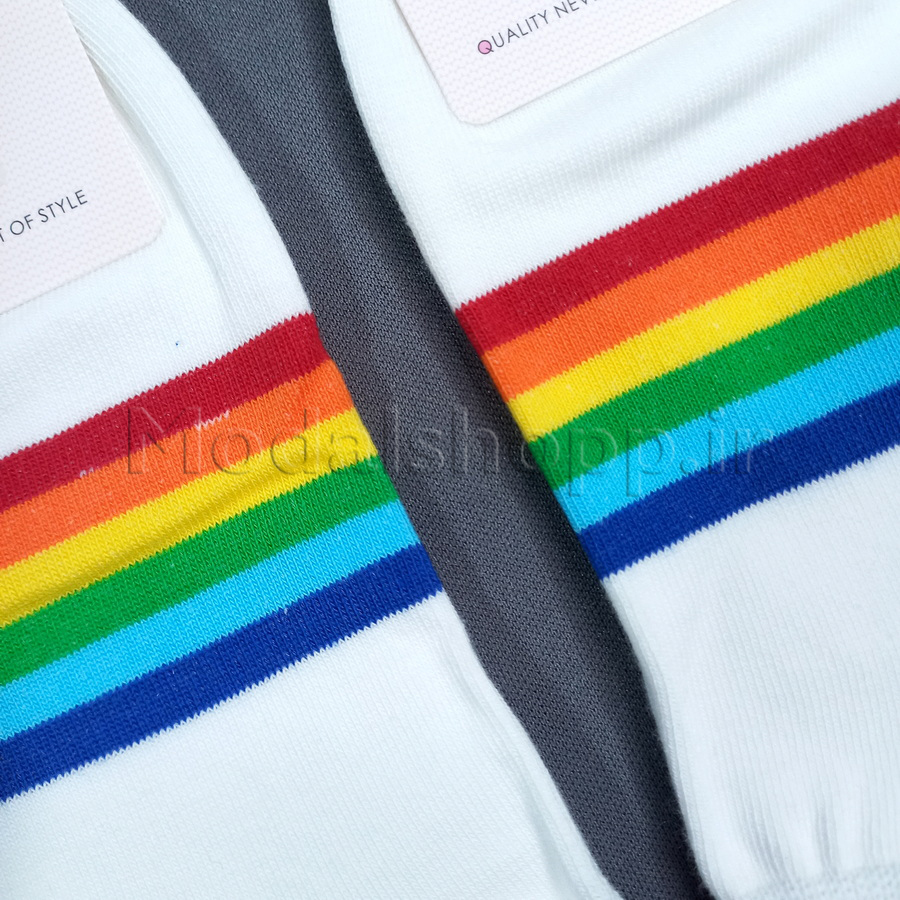 جوراب مچی زنانه رنگین کمان مسترجوراب | Mr Joorab