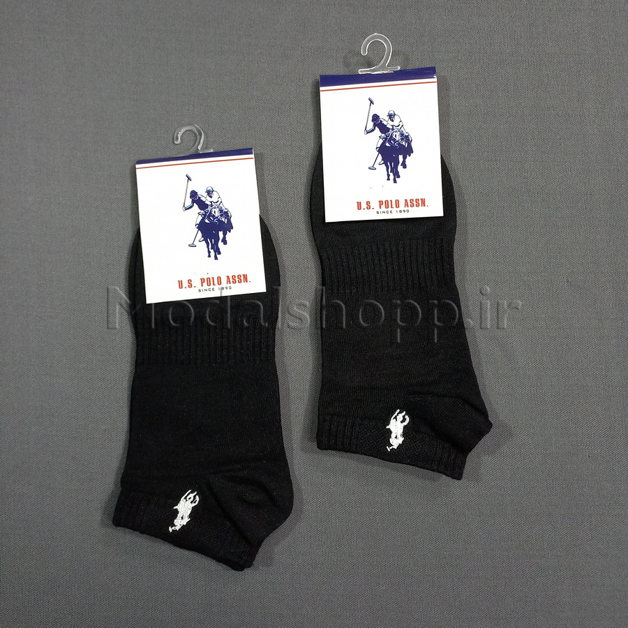 جوراب مچی زنانه پولو مشکی