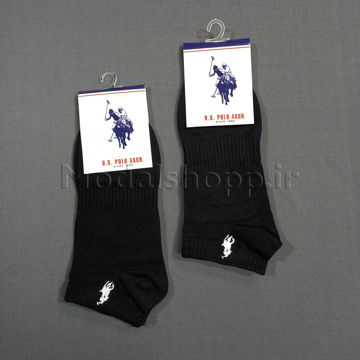 جوراب مچی زنانه پولو مشکی