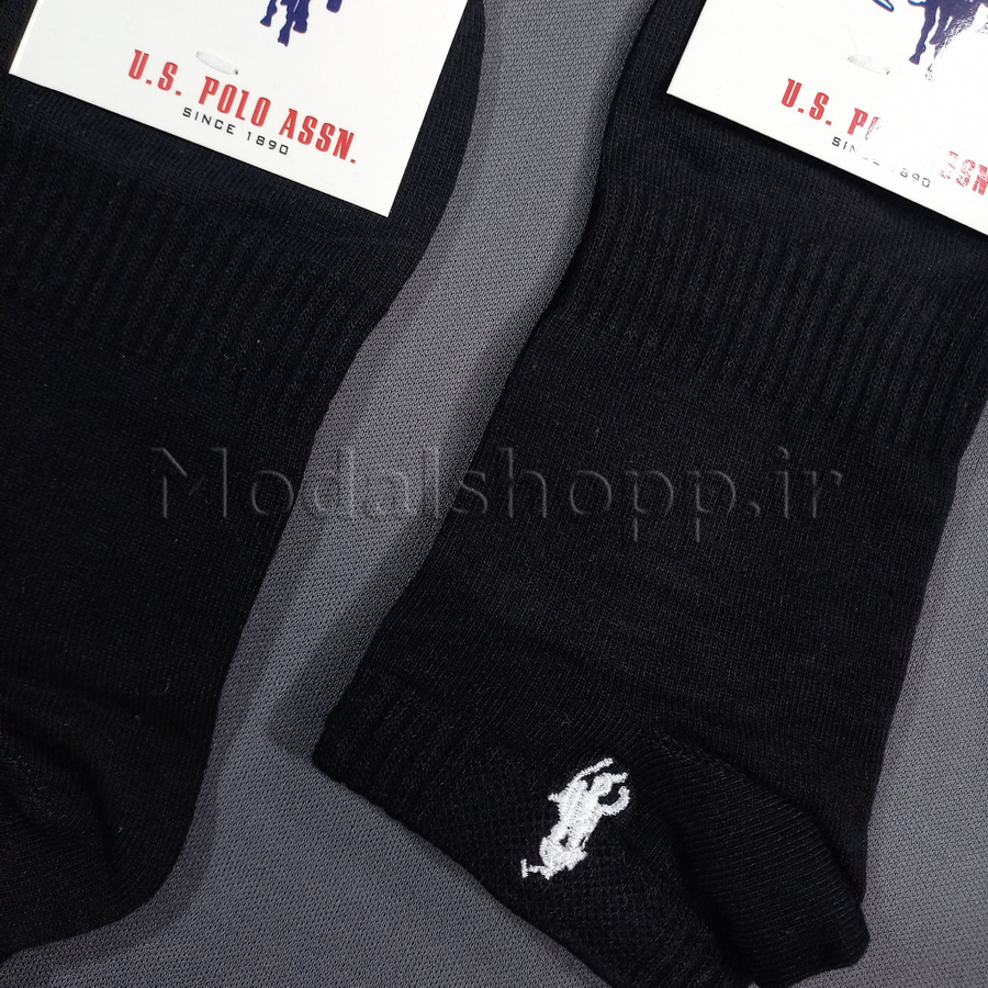 جوراب مچی زنانه پولو مشکی