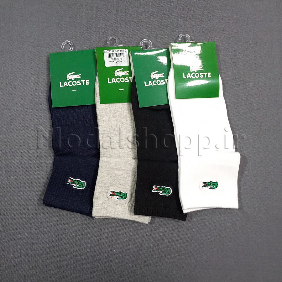 جوراب نیم ساق زنانه لاگوست | Lacoste