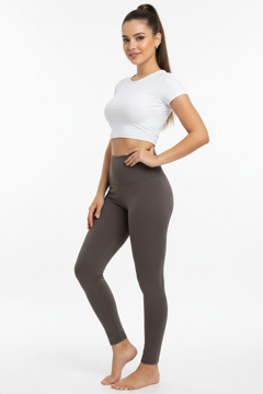 لگ مات ورزشی زنانه، کمر گنی و لیفت کننده باسن اسپاندکس (گرم بالا) | Spandex Leggings