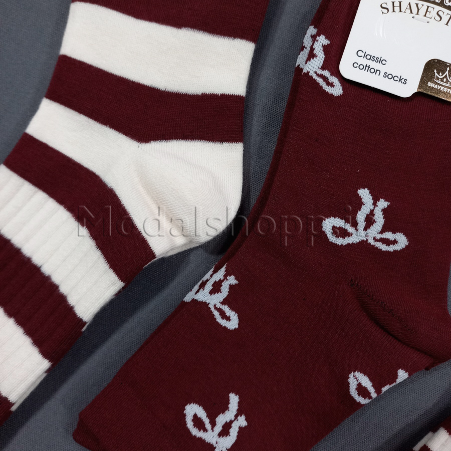 جوراب ساقدار زنانه طرحدار