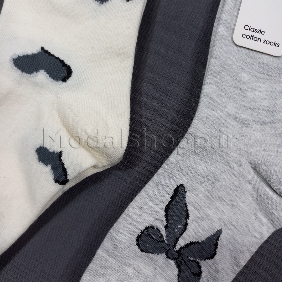 جوراب ساقدار زنانه طرحدار