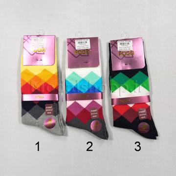 جوراب ساقدار طرحدار مردانه فوگو | FOGO