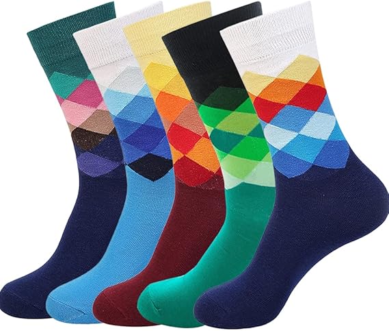 جوراب ساقدار طرحدار مردانه فوگو | FOGO