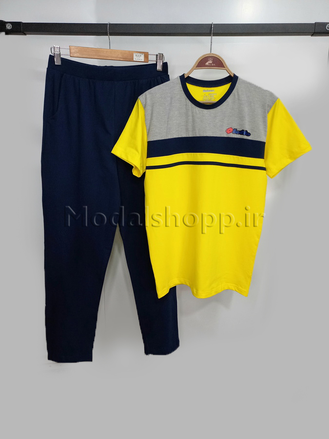ست راحتی تیشرت و شلوار مردانه ساتیین
