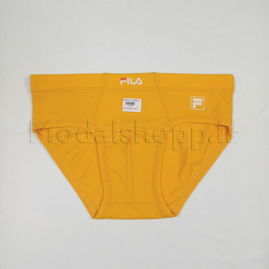 شورت اسلیپ کتان طرح فیلا | FILA