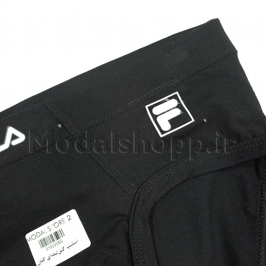 شورت اسلیپ کتان طرح فیلا | FILA (ایراد دار)