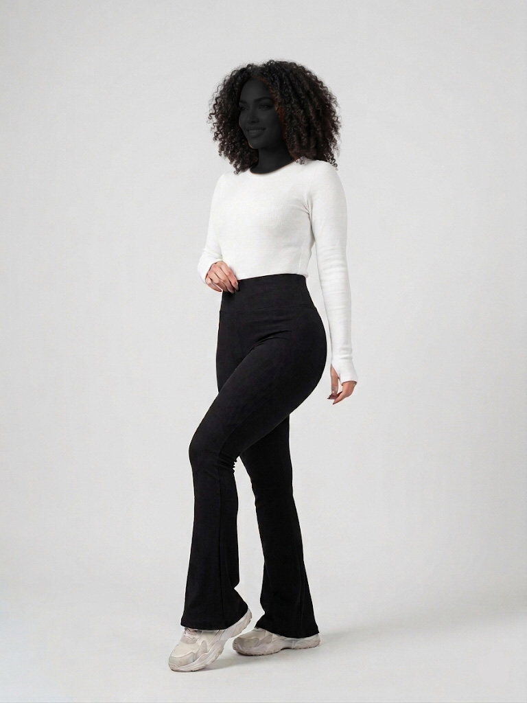 لگ مات زنانه کمر گنی و بوتکات(دمپا) آلکیم چیک | ALKIM Chic Leggings