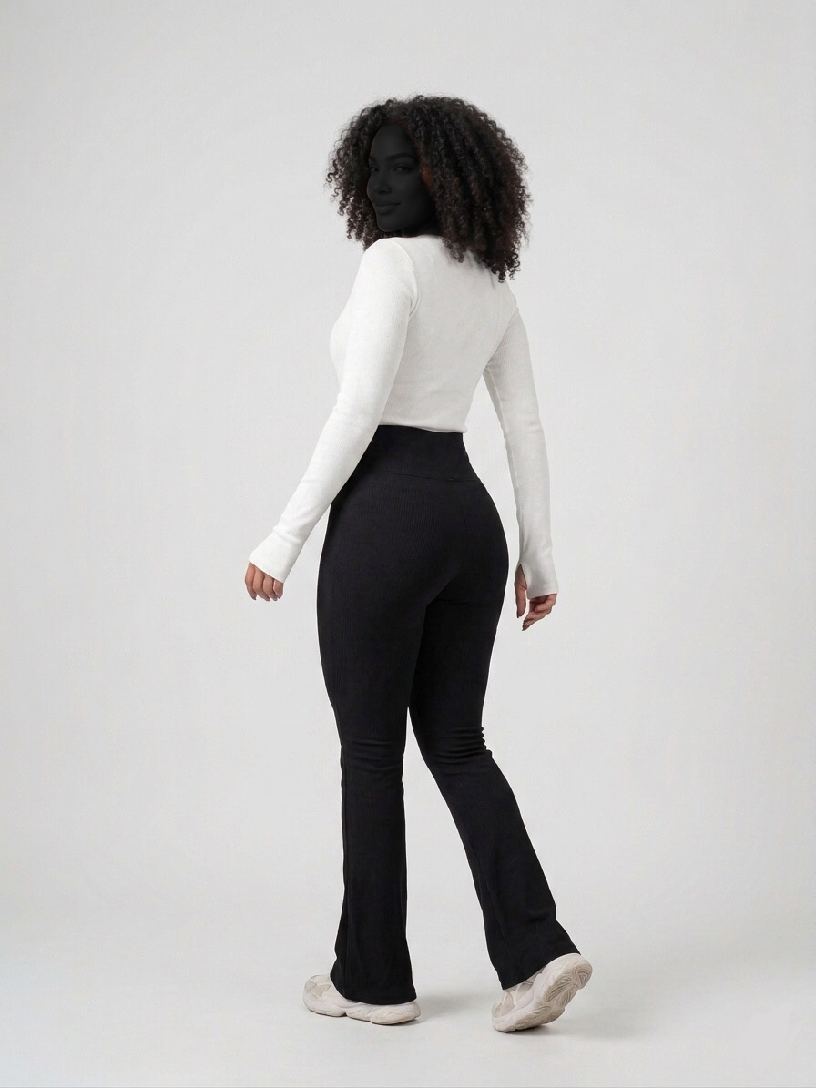 لگ مات زنانه کمر گنی و بوتکات(دمپا) آلکیم چیک | ALKIM Chic Leggings