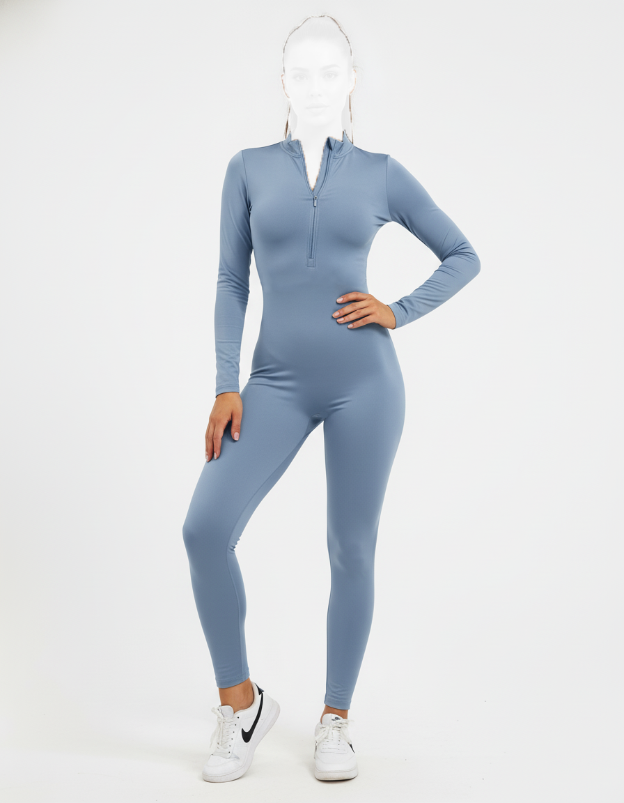 اوورال نیم زیپ وارداتی - Gym Overall
