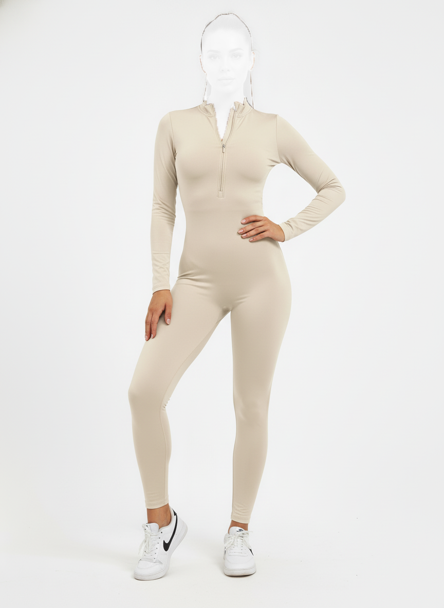 اوورال نیم زیپ وارداتی - Gym Overall